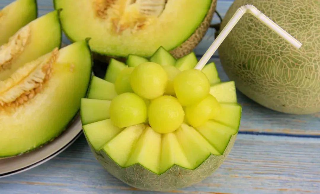 丘北甜过初恋的"网纹瓜"上市啦!