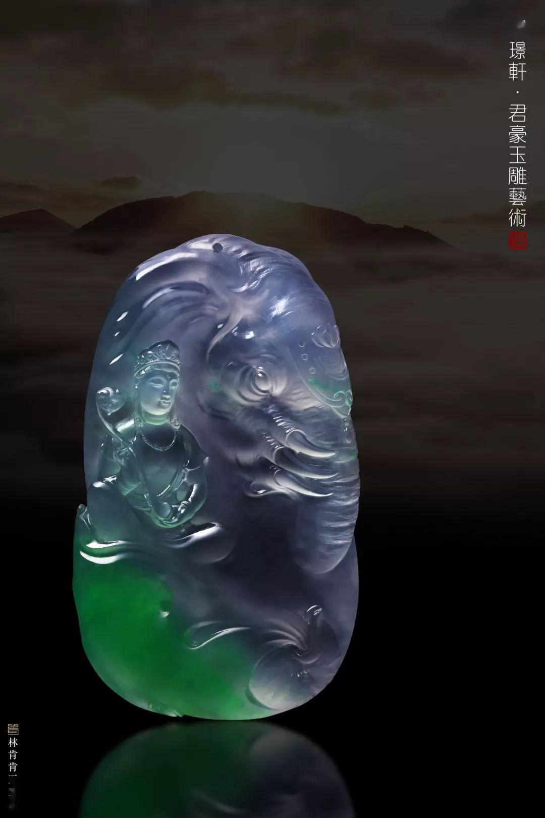 聚璟轩许群豪玉雕作品欣赏