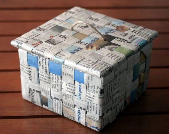旧报纸广告纸你都扔了吗?只要学会几招,家中收纳用不完!(附教程)