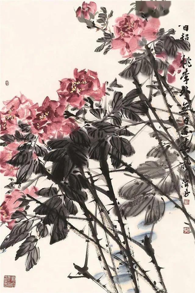 刘海勇花鸟画作品欣赏