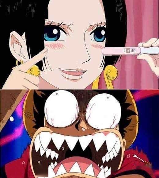 当鸣人路飞等人得知女友怀孕路飞在想什么表情出卖了内心