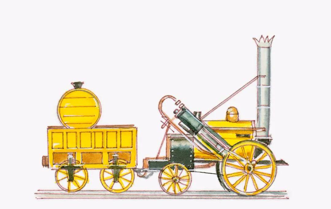 1769年,英国人瓦特发明了蒸汽机;1814年,英国人乔治斯蒂芬森在瓦特的