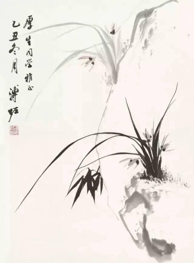 100幅歷代名家蘭花圖,值得一看再看_徐渭