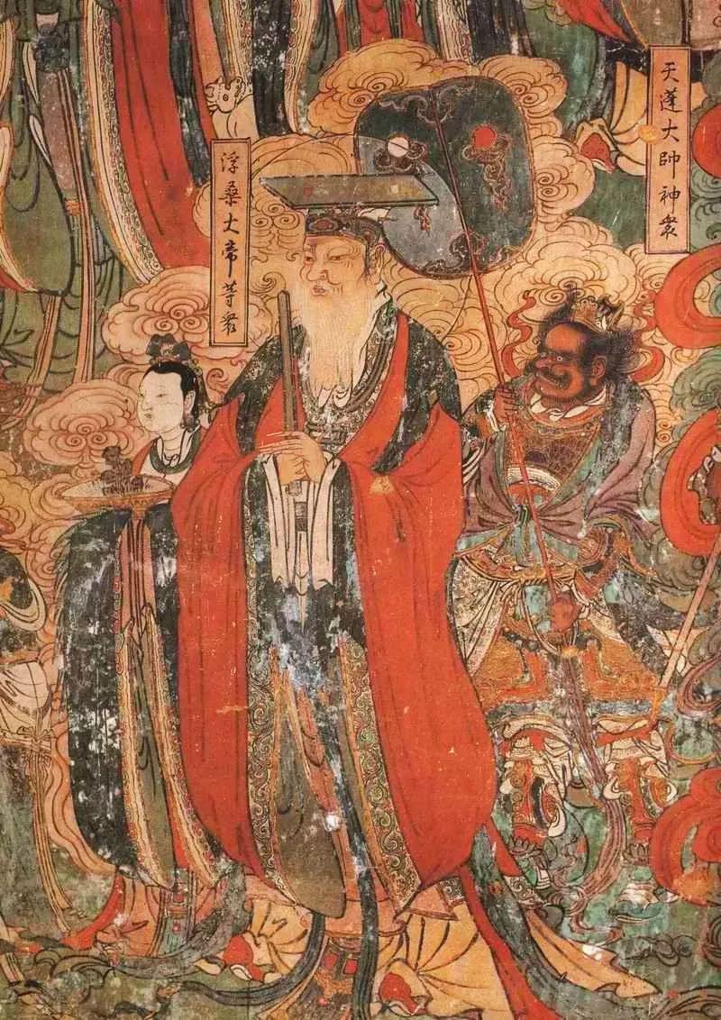 毗卢寺壁画500人全图再现
