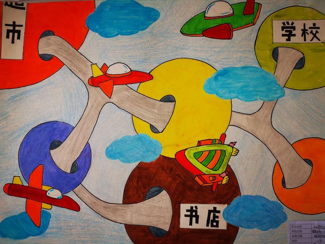 笔笔绘童心 画画抒情怀_nyesy