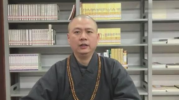 浙江宁波七塔禅寺住持可祥法师腊八送祝福