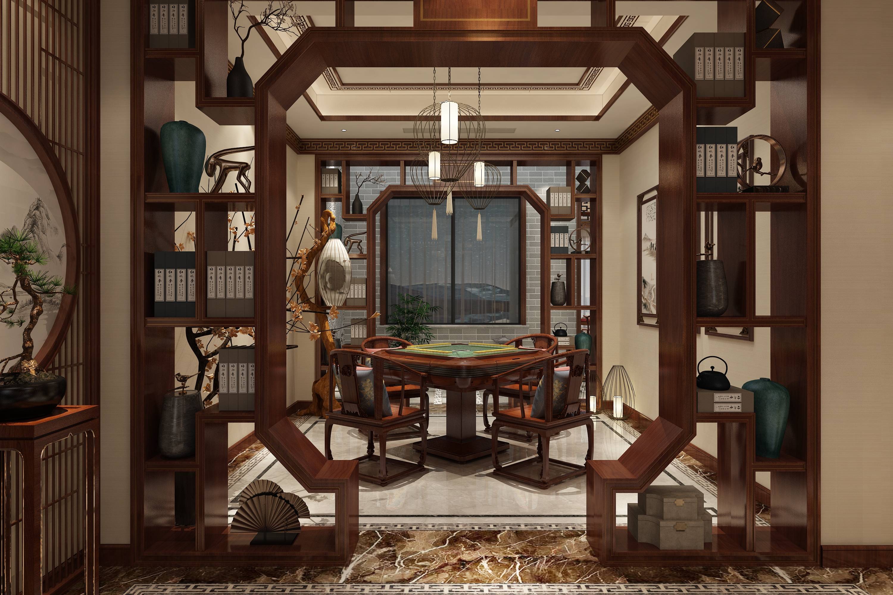 中式红木装修细节成就中式之美