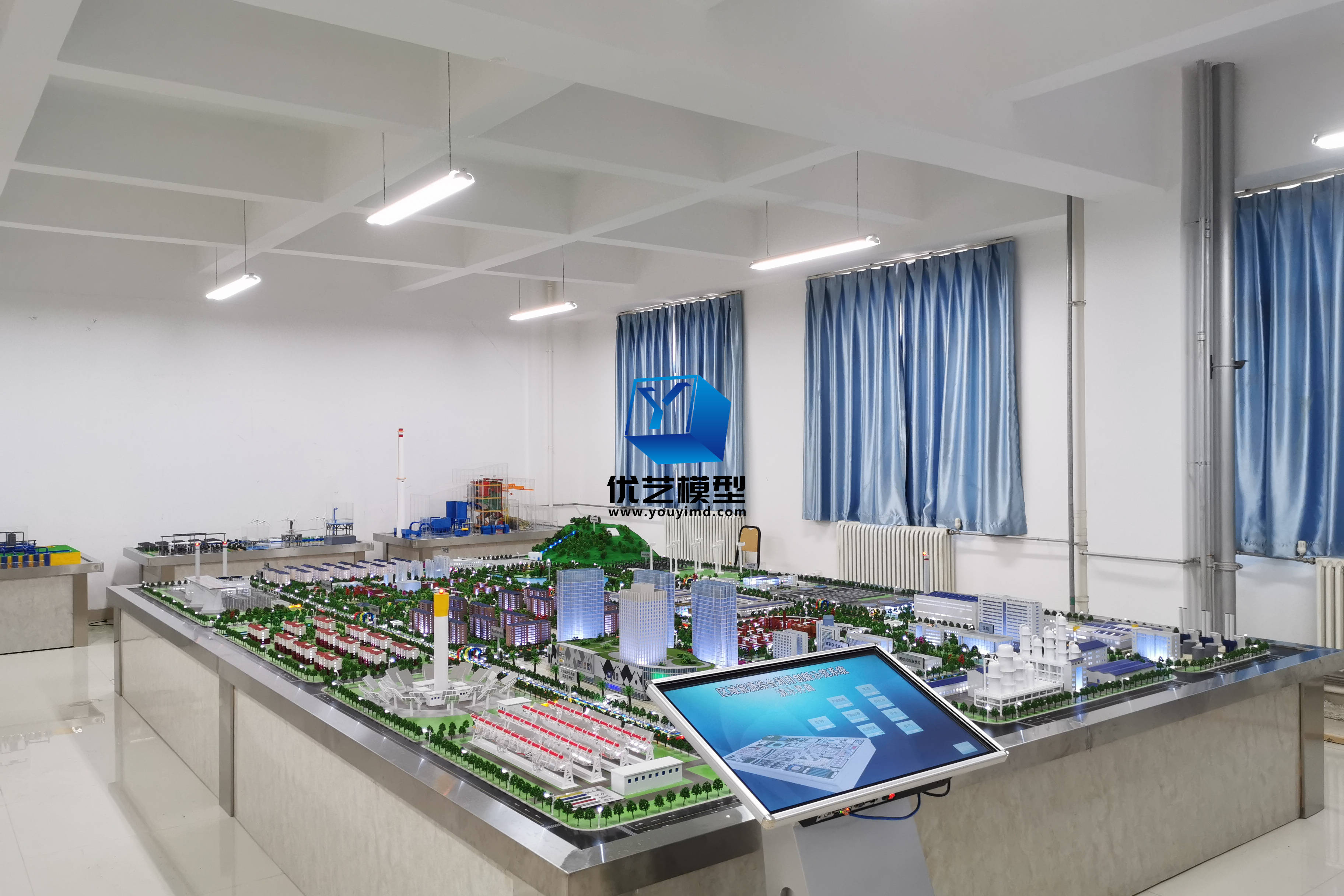 优艺模型综合新能源仿真模型产能能源输送储能用能