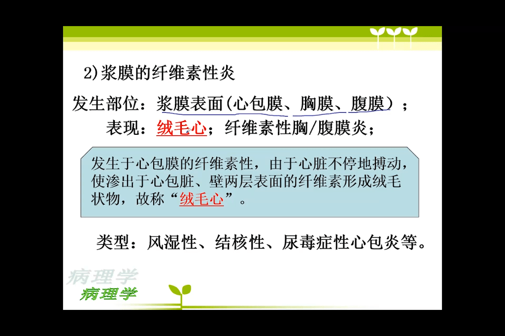2022河南医学专升本病理学-绒毛心名词解释_病理学_绒毛_医学