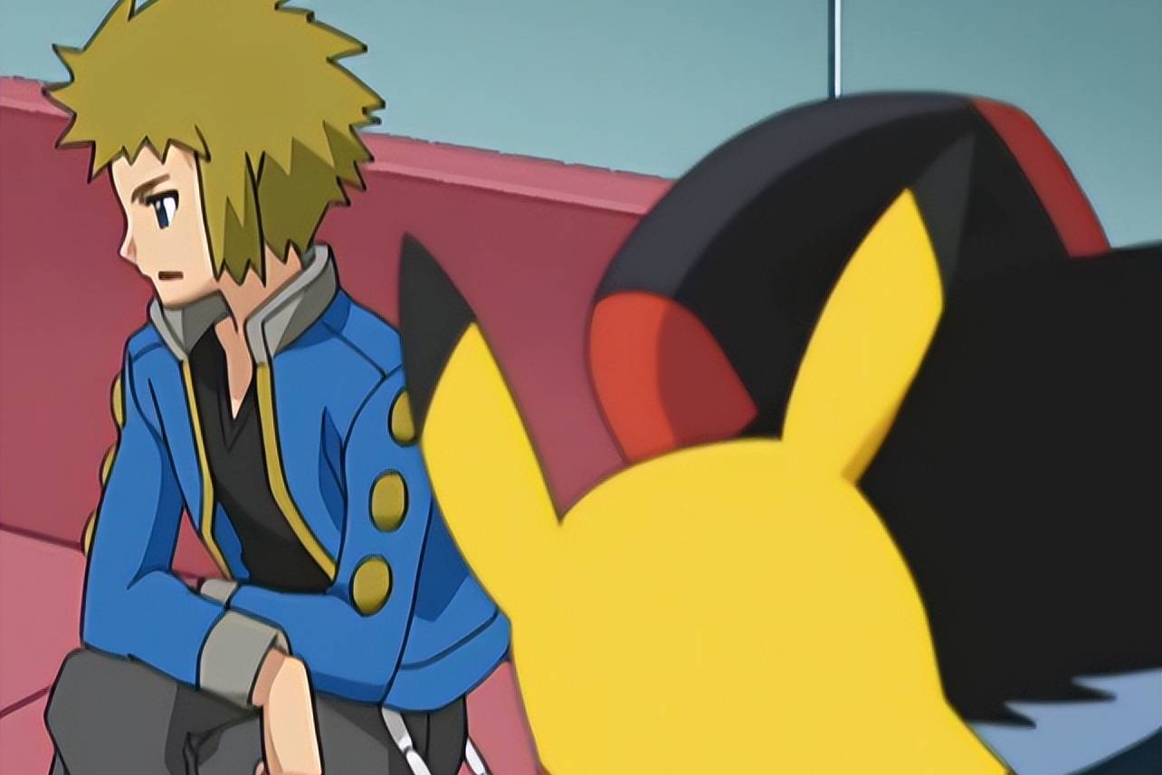 《宝可梦》对道馆赛厌倦的电次,小智与四天王大叶的对战!