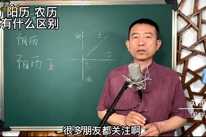 刘恒易经阴历阳历农历到底有什么区别