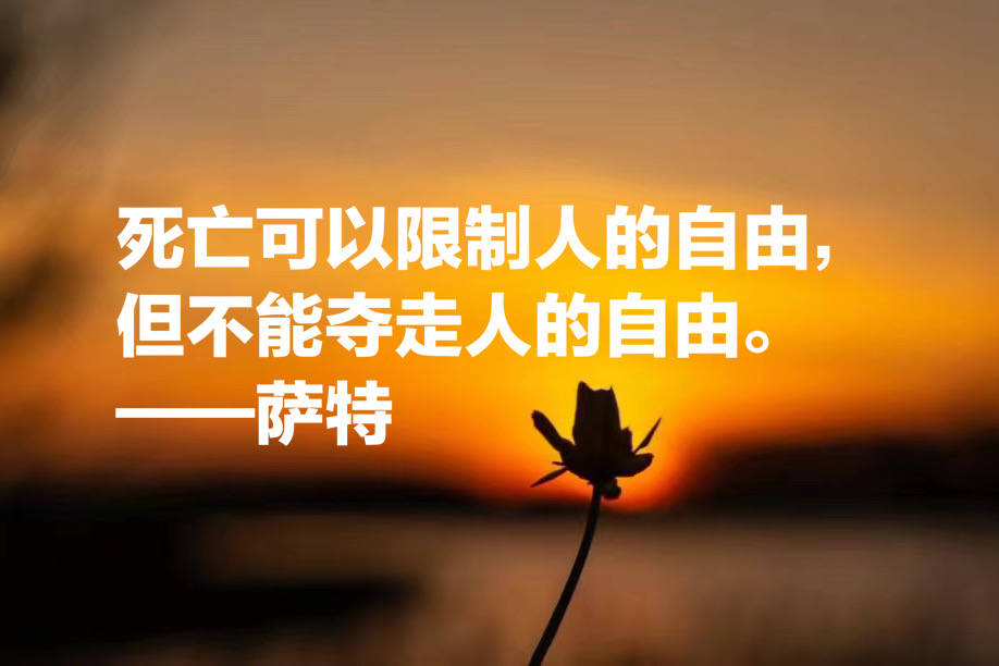 原创
法国大哲学家,存在主义代表人,欣赏萨特十句格言,读懂受用一生