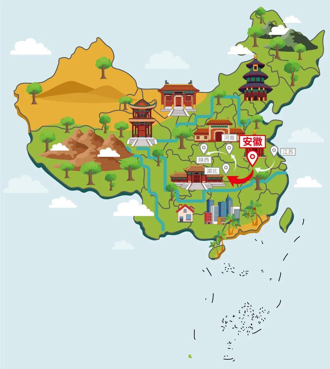 一看中国佛教四大名山之一的九华山开在佛教圣地里的春景请大家跟随