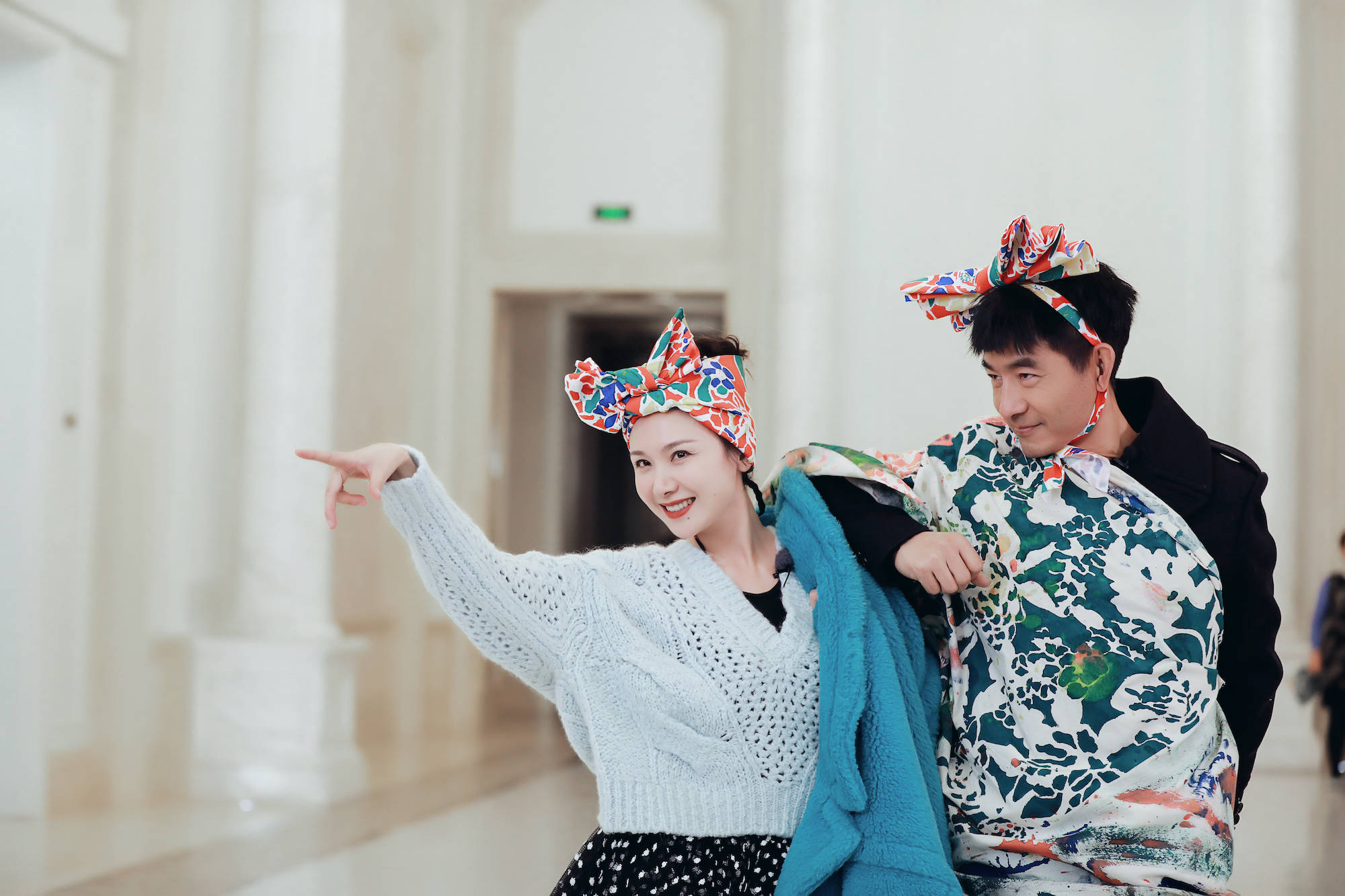 《婆婆和妈妈2》程莉莎郭晓东土味走秀气场全开 夫妻眉目传情贴肩撒糖