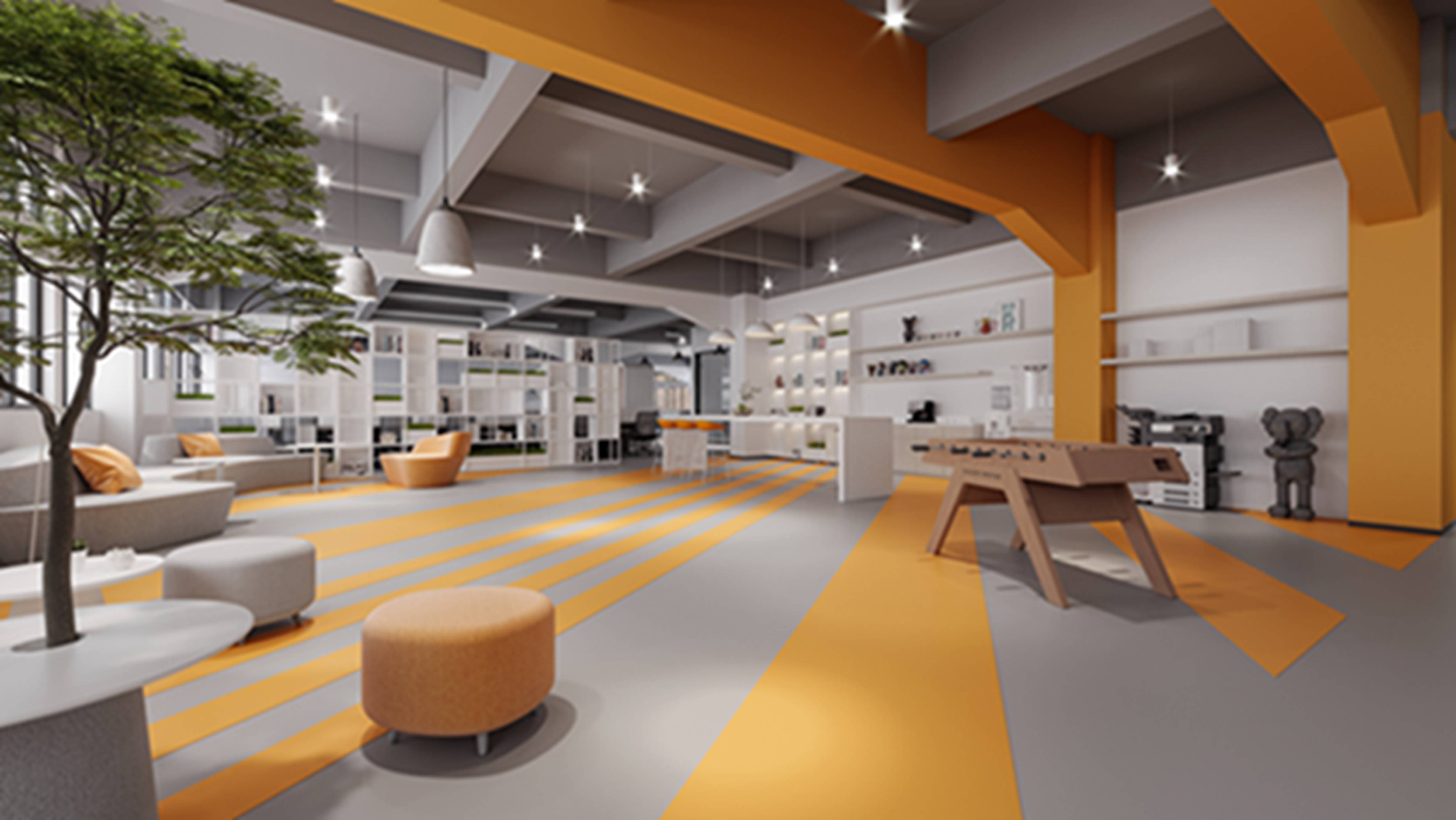 不愿做无感情的工作机器游乐园式办公室满足你