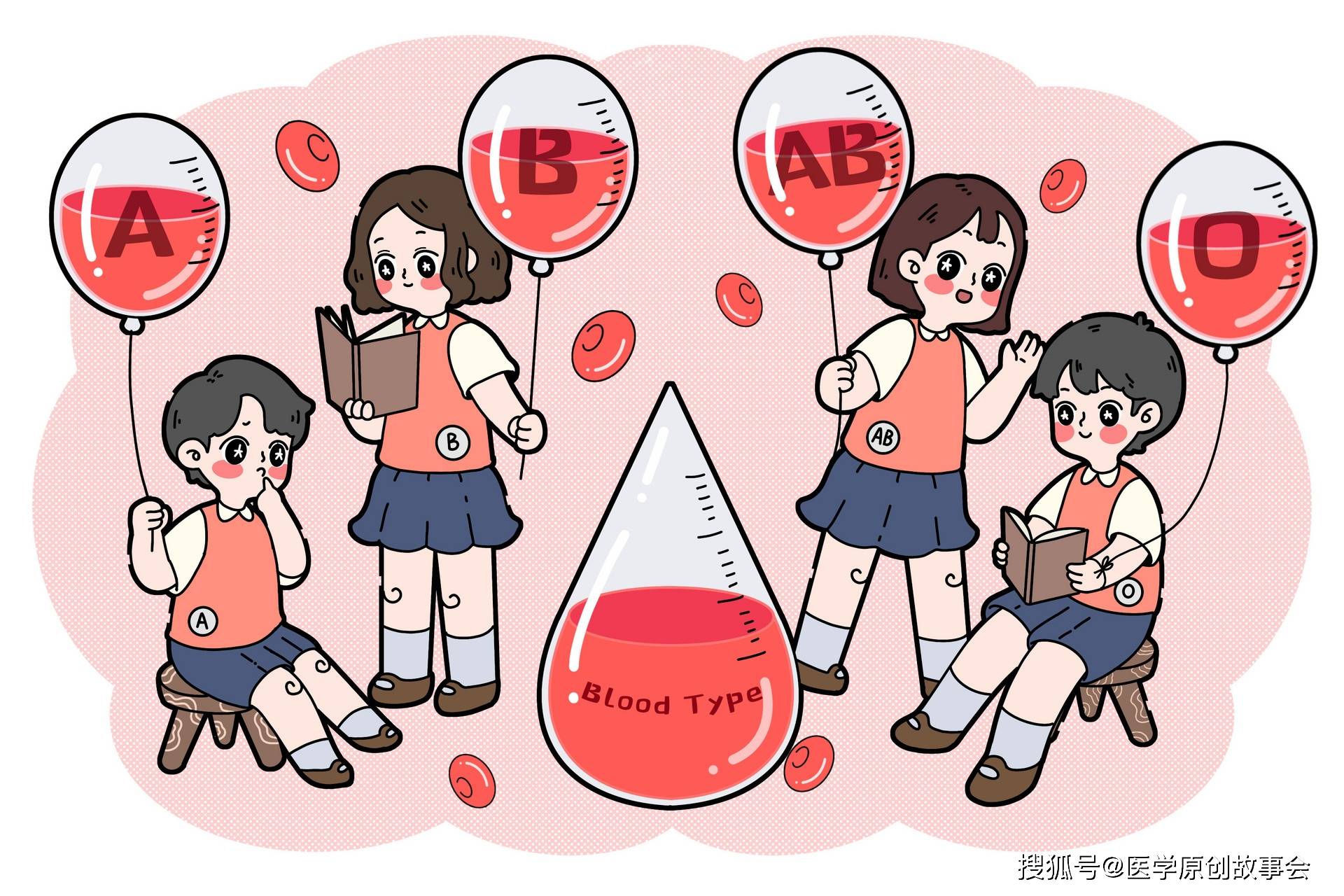 你知道自己的血型吗 A型 B型 Ab型 O型血 哪种血型更长寿 化验