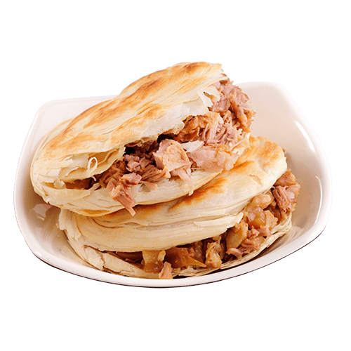 西安二胖擀面皮肉夹馍,吃过的人赞不绝口