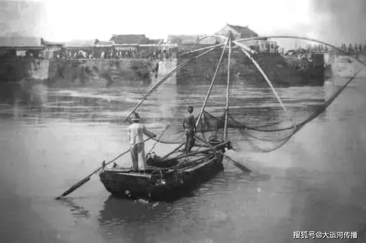 百年前运河什么样？日本新公布大运河苏北段照片档案_手机搜狐网