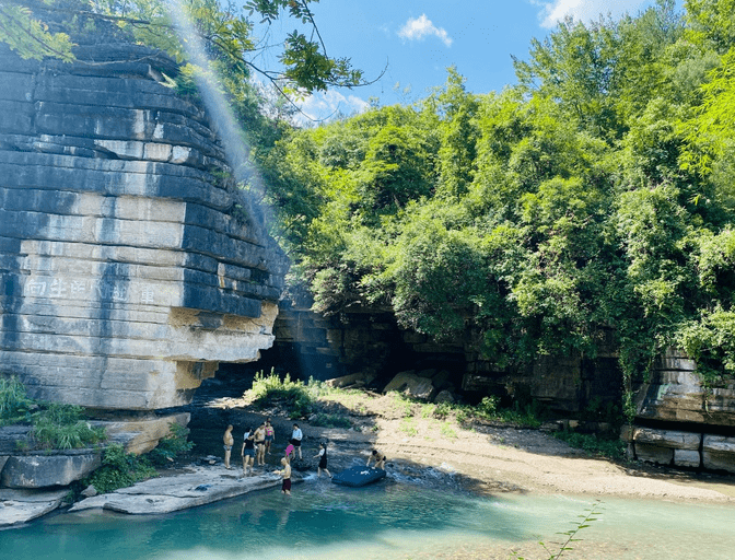 重庆耍水好玩儿的地方 美丽庞官渡欢迎您_南川区