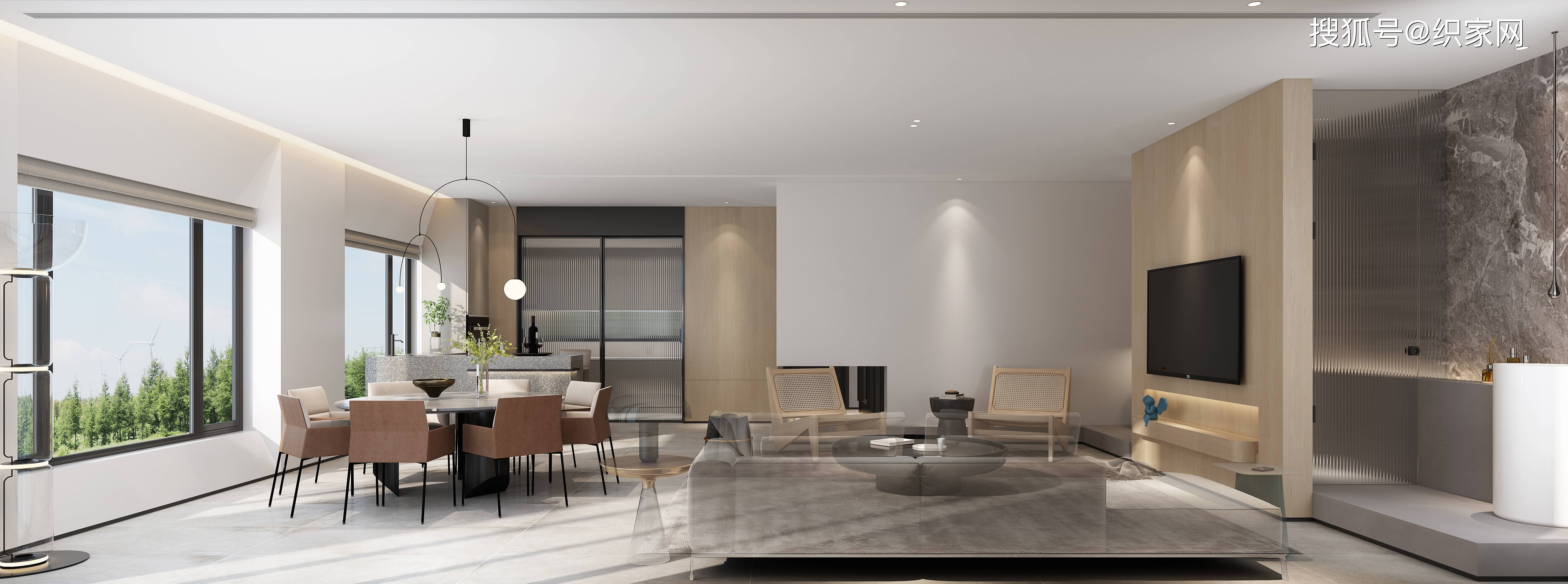 760平米当代极简主义 以简驭繁中强调纯粹美学