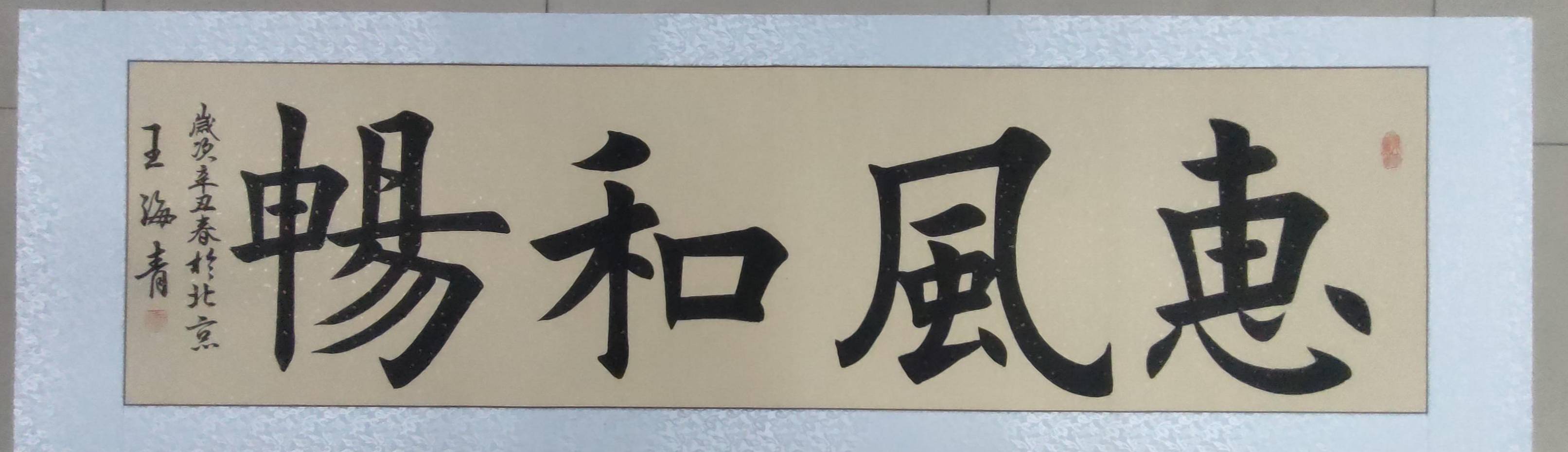 中书协王海青老师最新书法作品欣赏