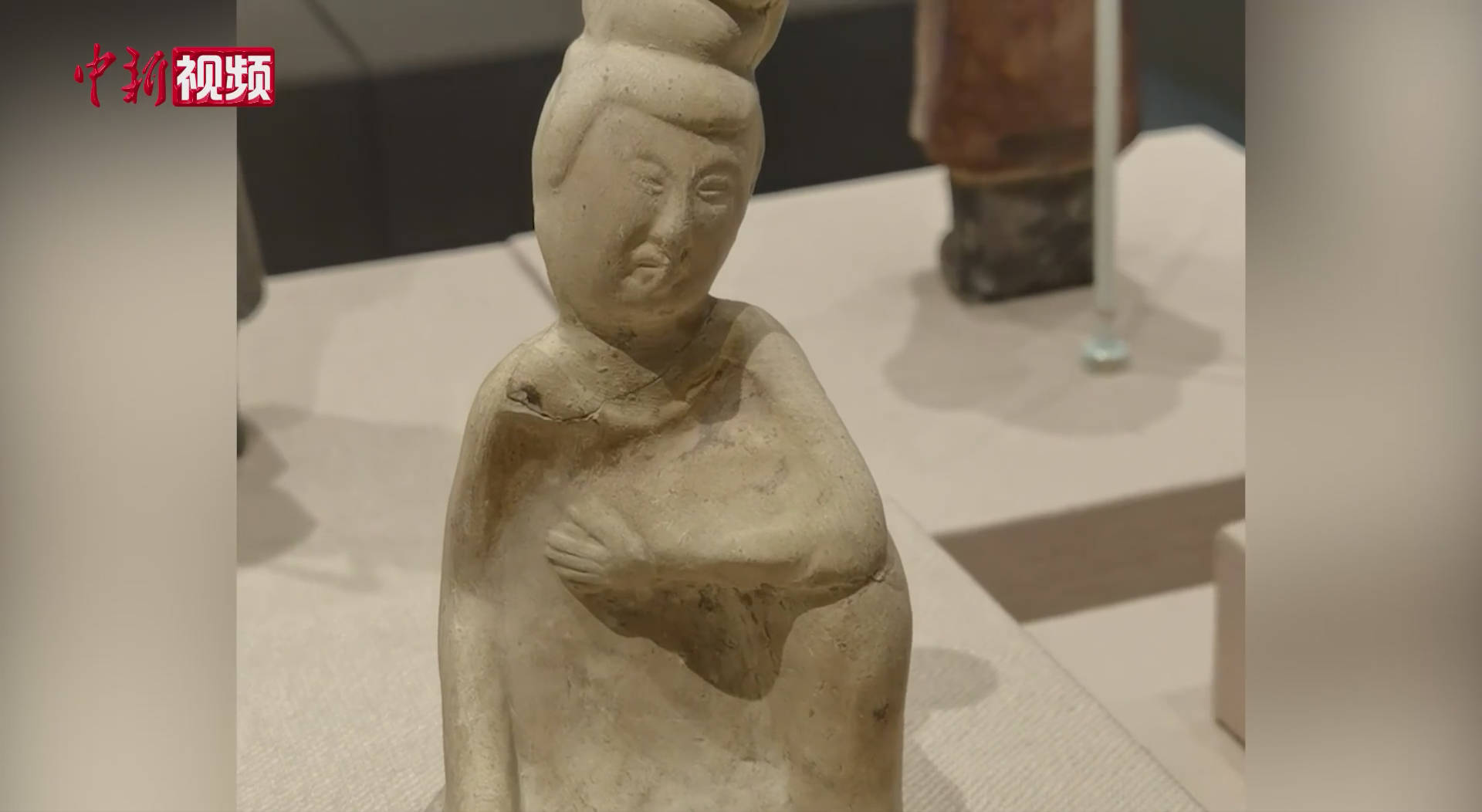 唐代压力大?太原博物馆现“心塞”女俑-搜狐大视野-搜狐新闻