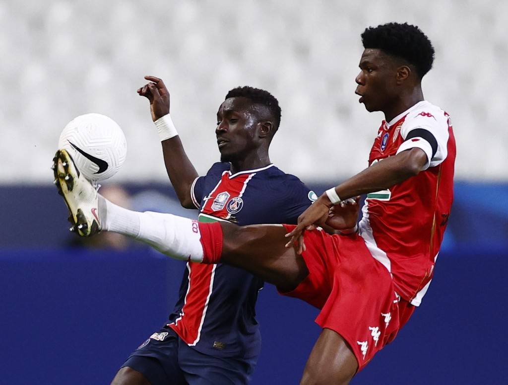 20/21赛季法国杯决赛:摩纳哥 0-2 巴黎圣日耳曼