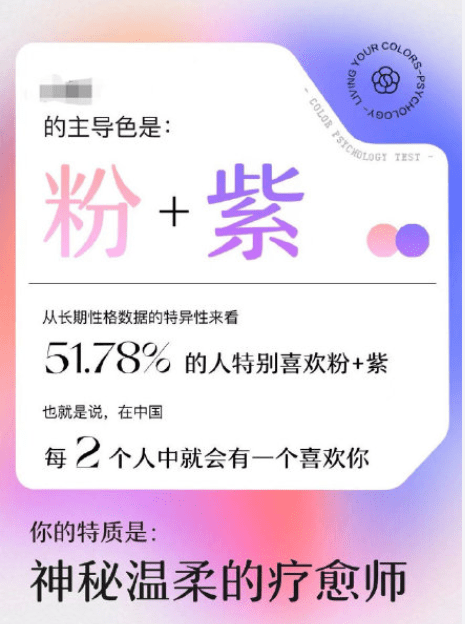 网易云人格主导色 你参与主导色测试了吗 手机搜狐网