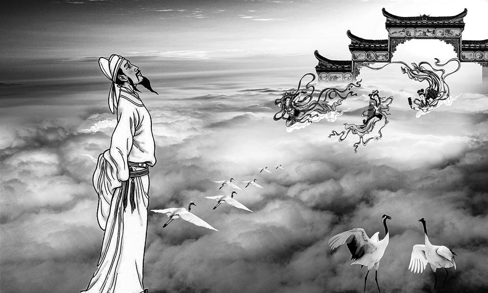 原创诗仙李白自揭身世之谜自称谪仙曾是伏羲转世
