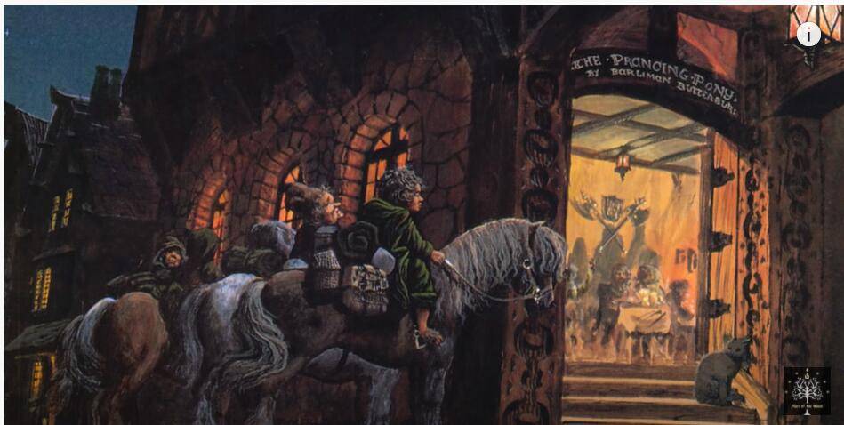 却并没有葬身狼腹,或是饥寒而死:它最终回到了布理的跃马客栈,比尔