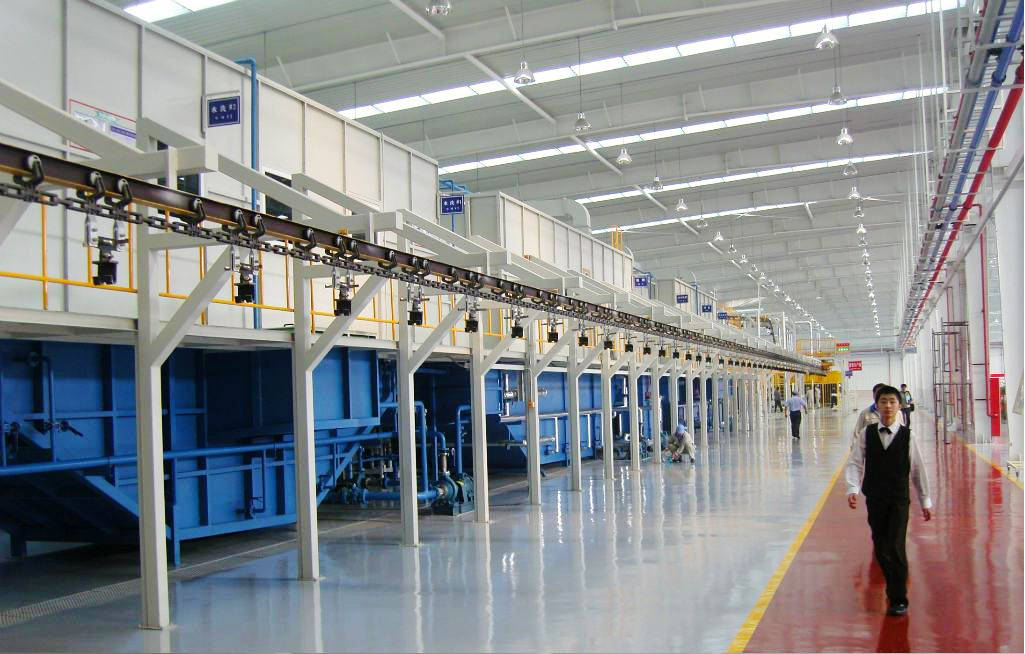 金属前处理涂装设备主要组成部分