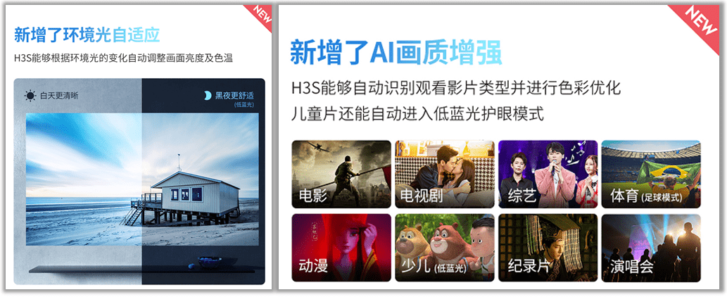色彩|极米家用投影上线欧洲杯专区，极米H3S多维助力球迷的夏天