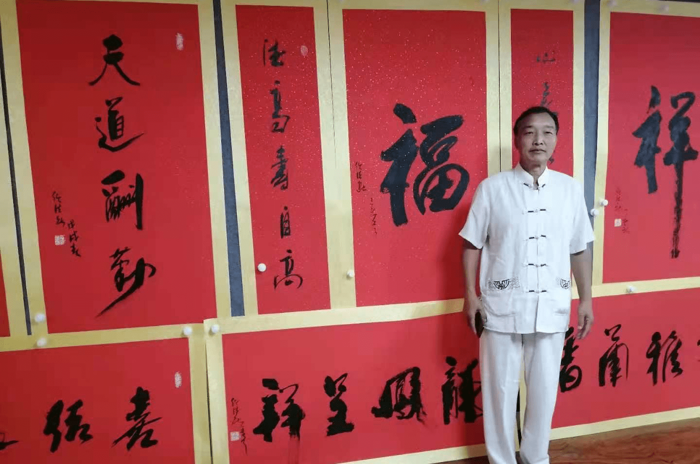 中国书法家协会书法家杜晓明怀素笔法洒脱飘逸