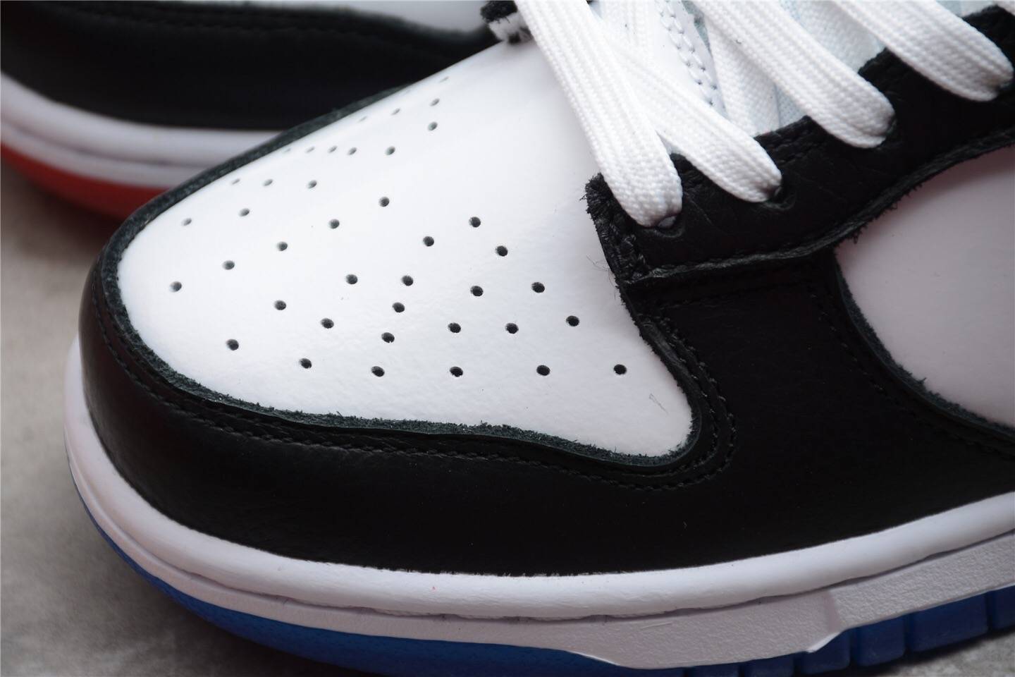 耐克白红蓝鸳鸯 nike dunk low south korea 限定板鞋_鞋子