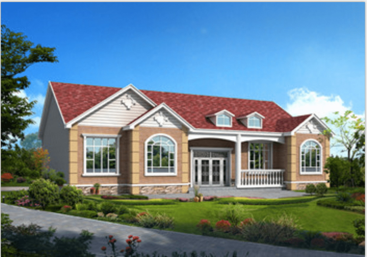 一层带阁楼别墅