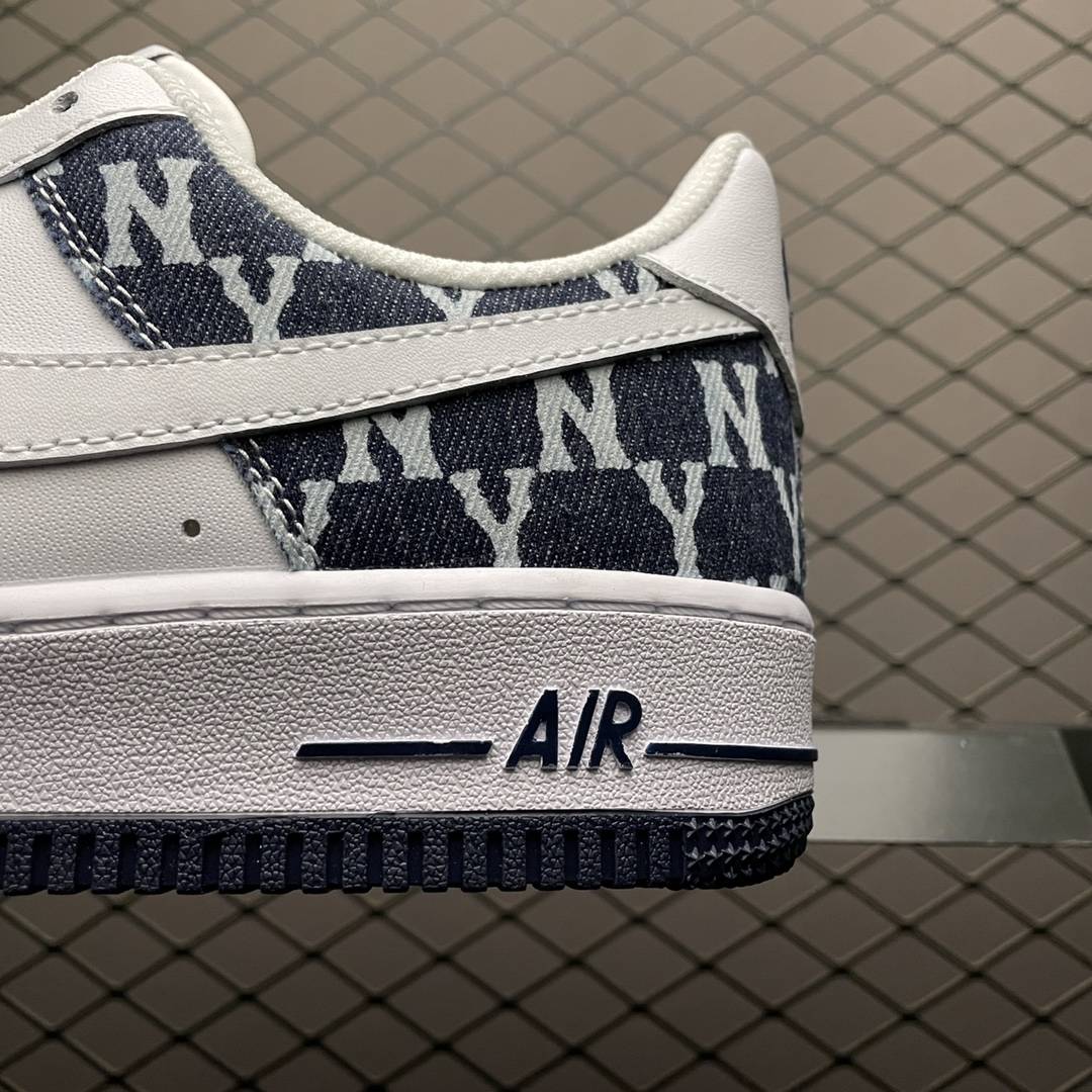 美国|NY榄球洋基队 x Nike Air Force 1 07 LV8"NY"空军一号牛仔NY印花 315122-441