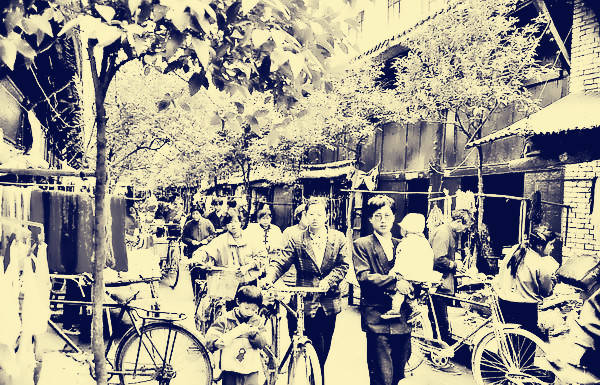 安徽界首一组老照片记录了界首几十年的风雨路程