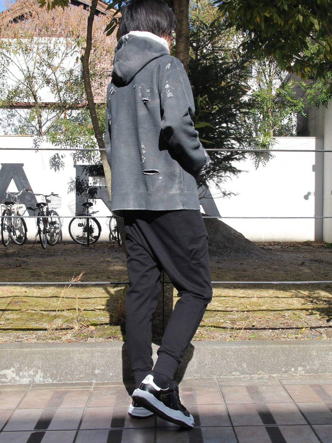 ss|MMY/Maison Mihara Yasuhiro Original STC Sole Leather贝壳头雪糕底帆布板鞋