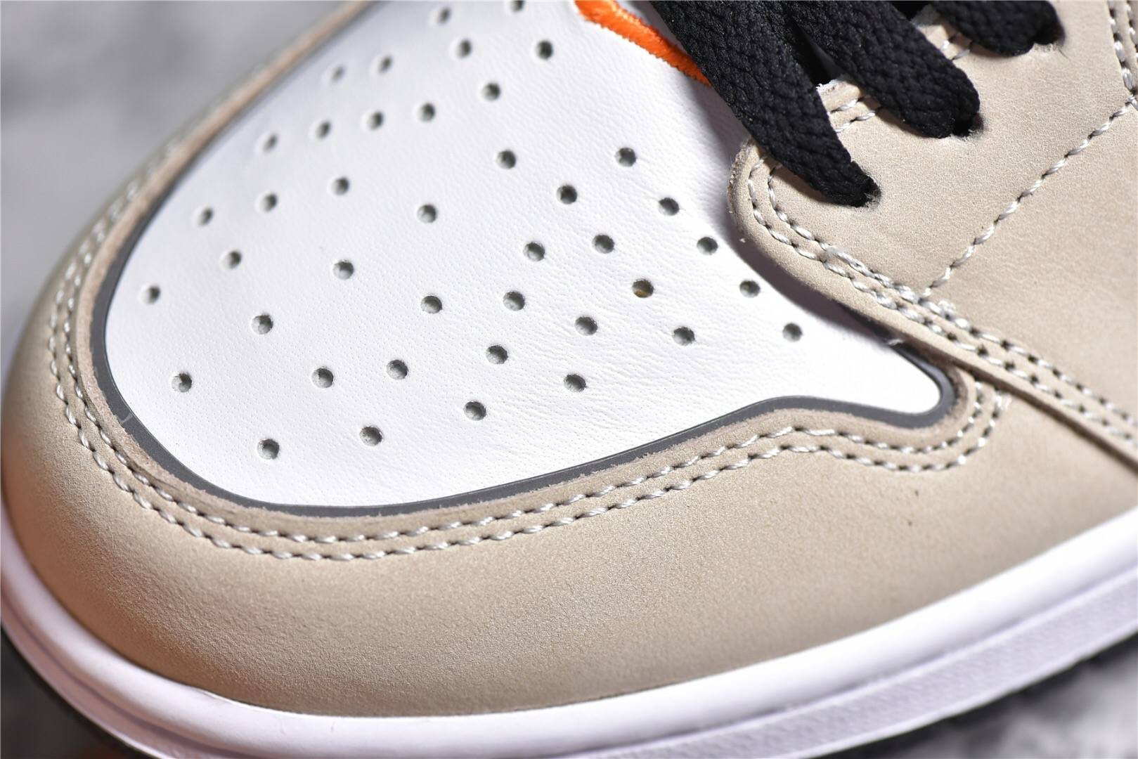 反光|乔丹 Air Jordan 1 Prototype AJ1 彩色拼接3M反光运动鞋