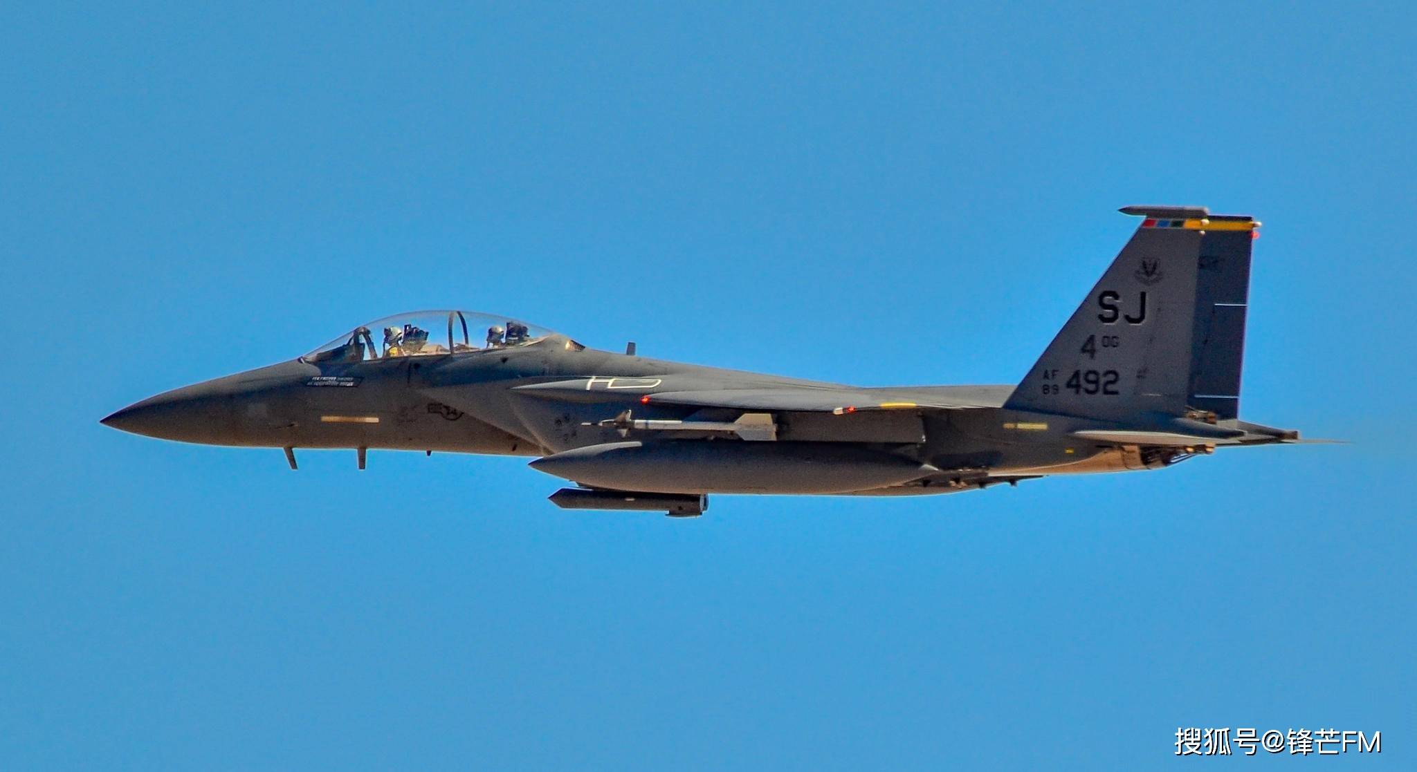 原创关岛太远了12架f15e部署关岛发挥不了任何作用