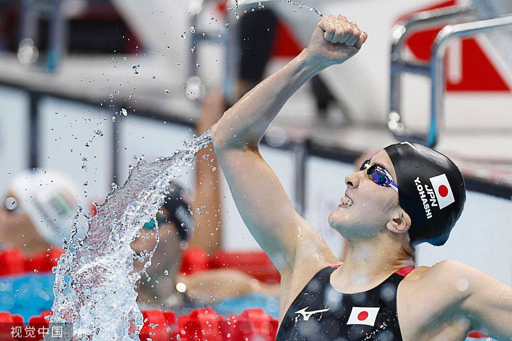 高清图:女子400混决赛 大桥悠依夺日本游泳队首金