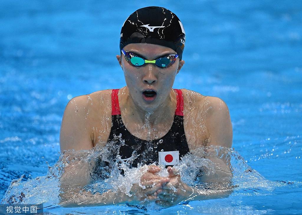 高清图:女子400混决赛 大桥悠依夺日本游泳队首金