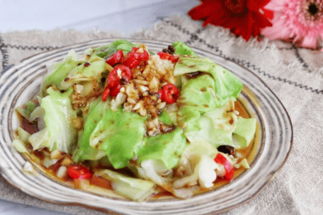 人群|减脂食谱——凉拌手撕包菜