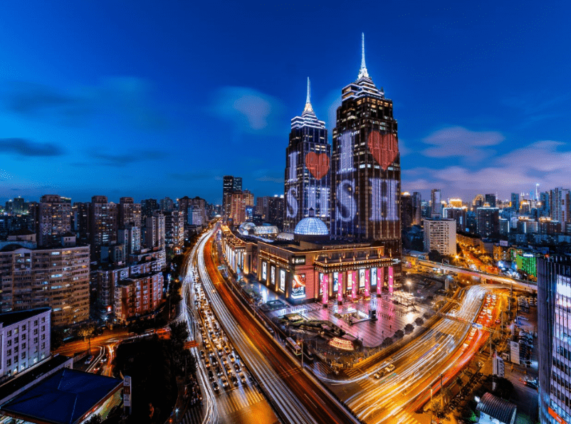 上海环球港风景图片