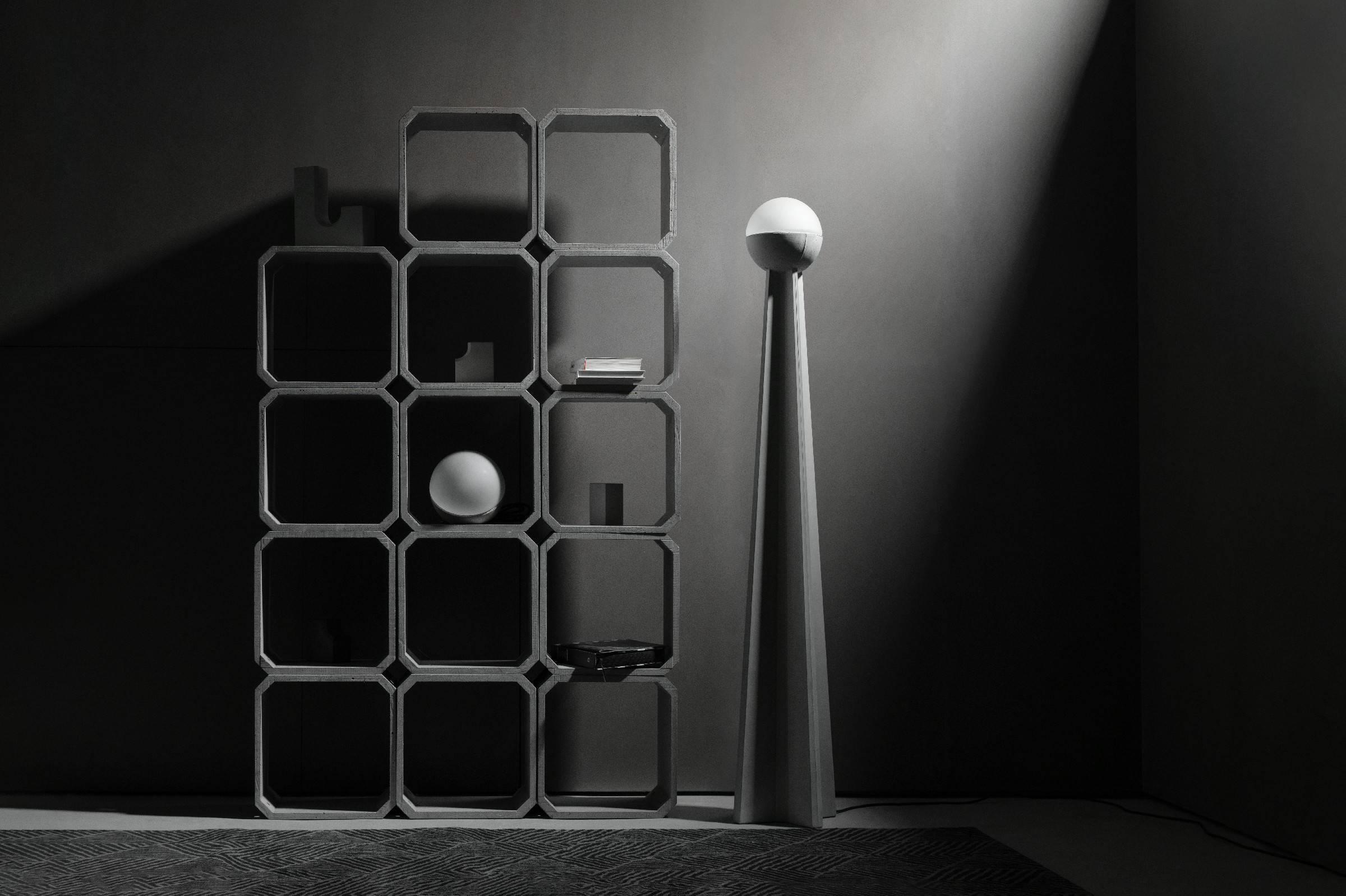 本土创造产品|圼-混凝土台灯/落地灯