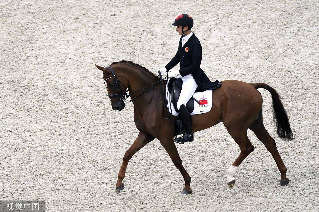 原创东京奥运会三项赛盛装舞步结束华天暂列个人第3中国团体第7