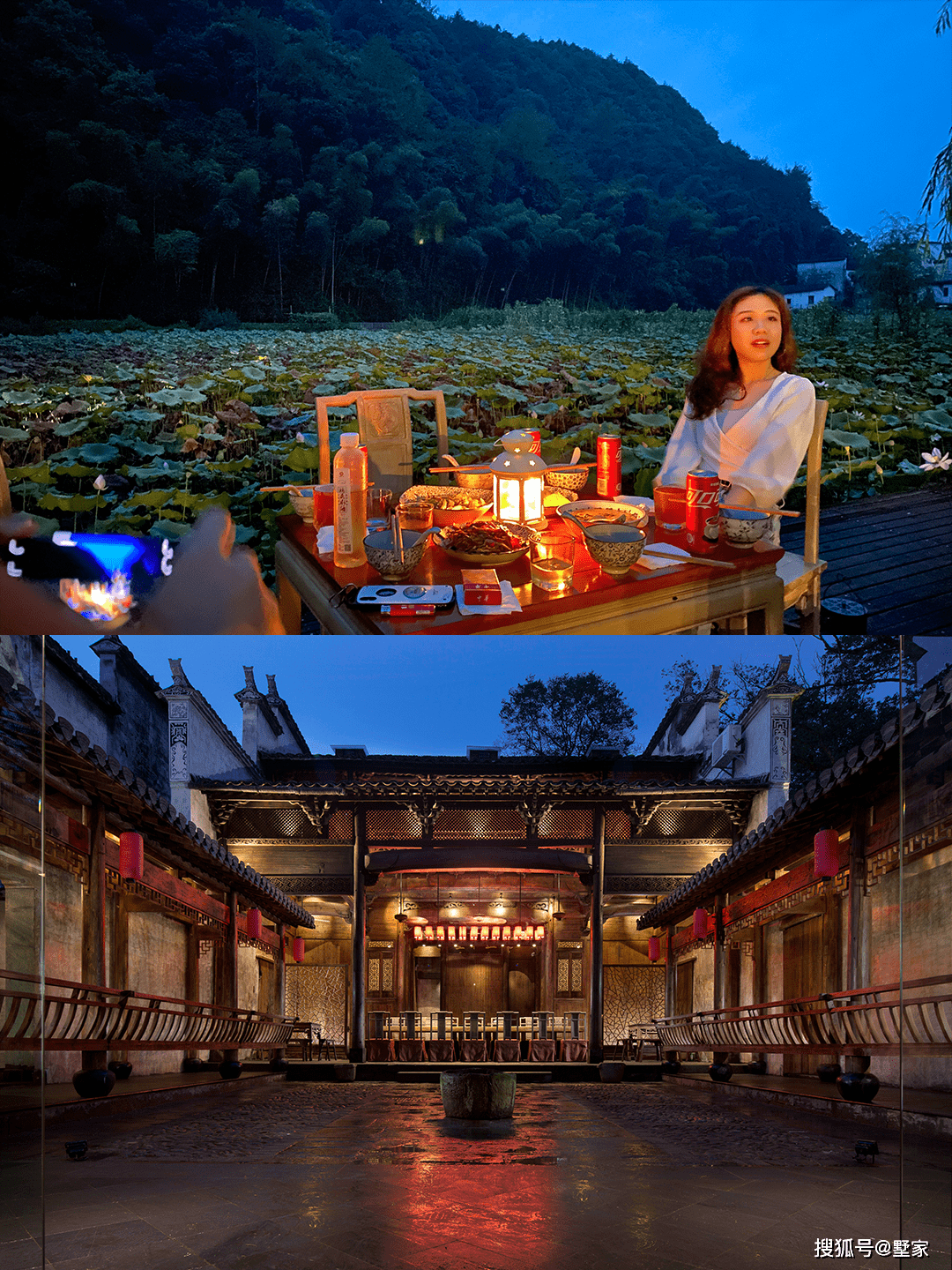 婺源墅家西冲院丨住古宅民宿赏夏日雨荷