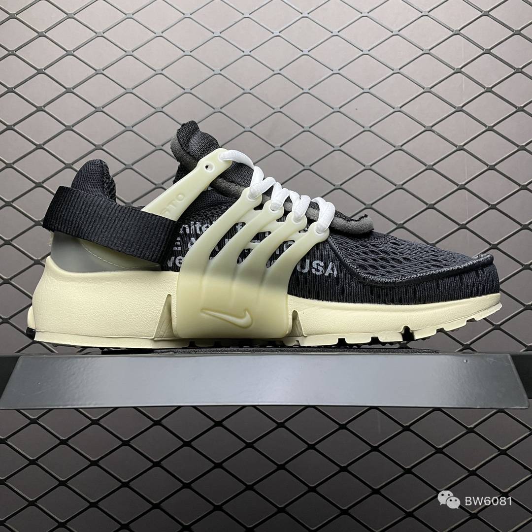 品牌|Virgil Abloh Off-White x Nike Air Presto Black Muslin AA3830-001?