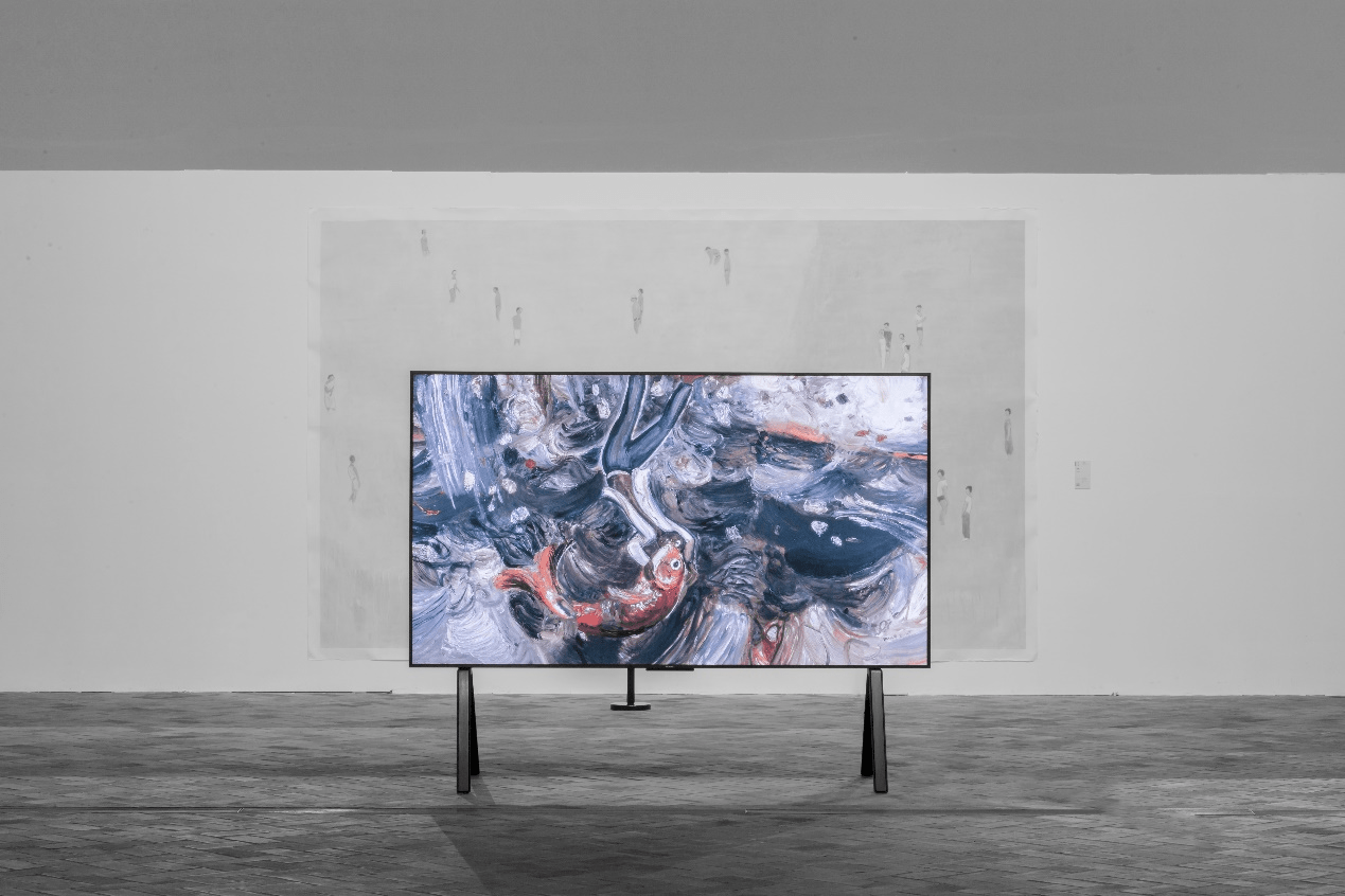 首次亮相华为智慧屏v98落地济宁美术馆