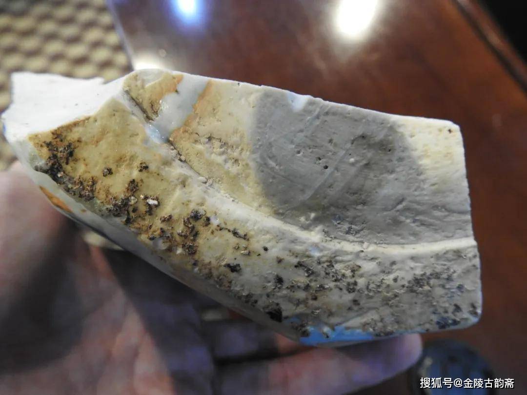 元青花麻仓土高清剖面鉴赏